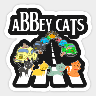 ABBEY CATS Sticker